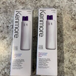Kenmore 469081 Refrigerator Water Filter - White - 2 pack